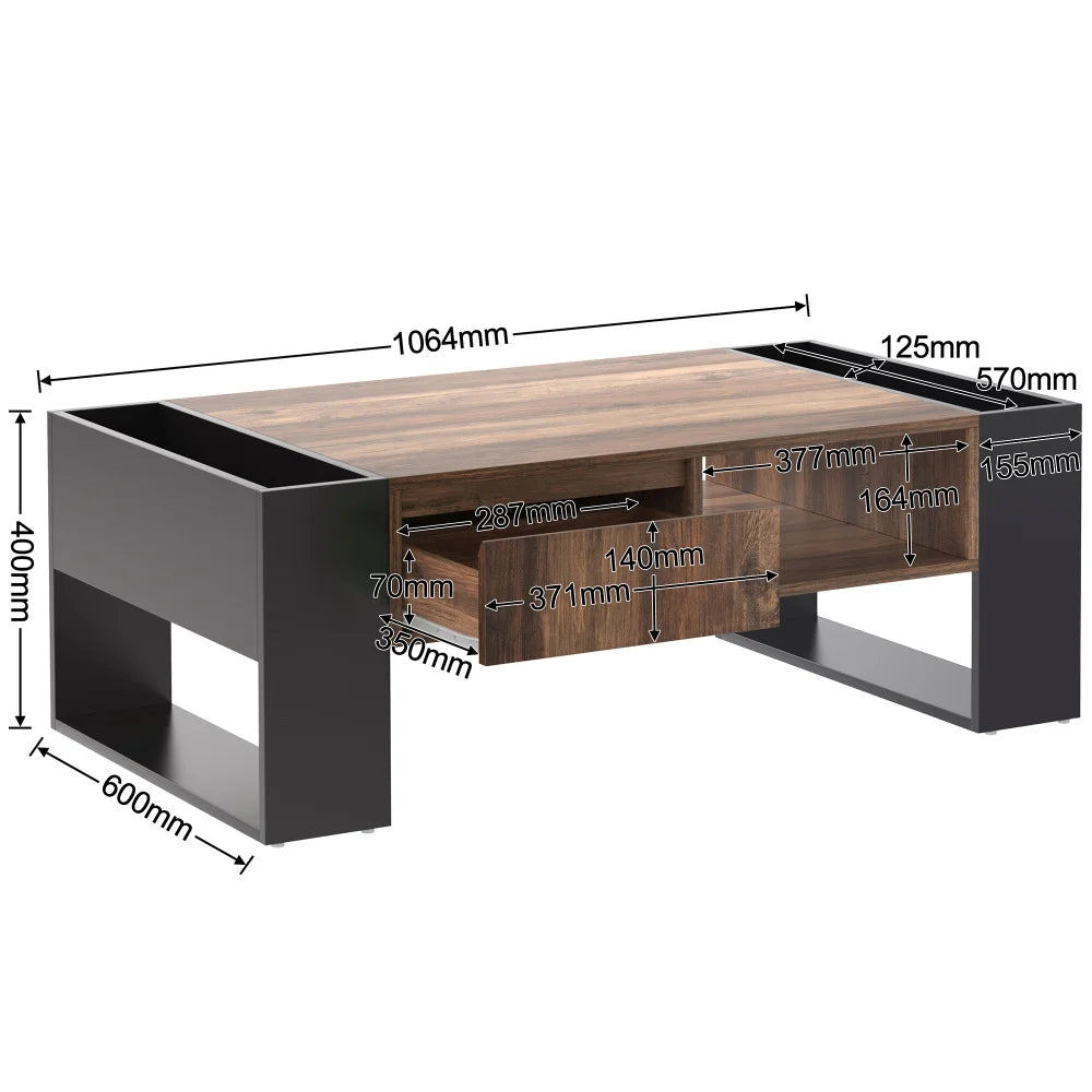 Nordic Smart Storage Coffee Table