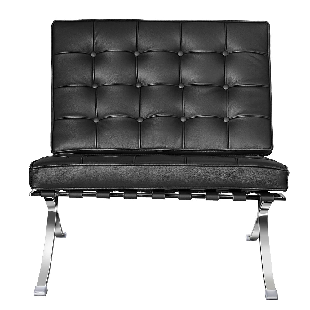 Nordic Fold Lounge Chair - Black