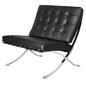 Nordic Fold Lounge Chair - Black