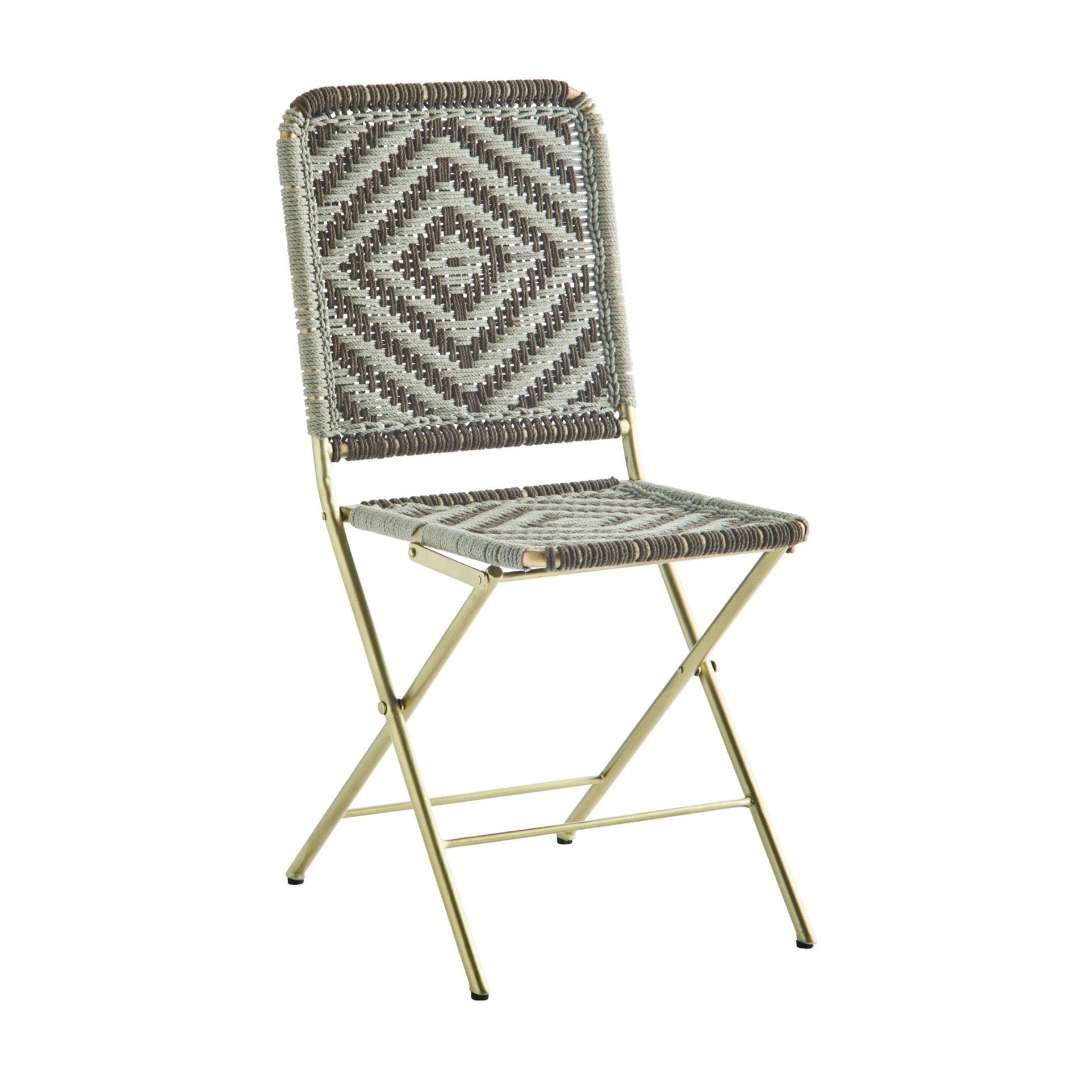 CHAIR WITH COTTON WEAVING - peak-store.de